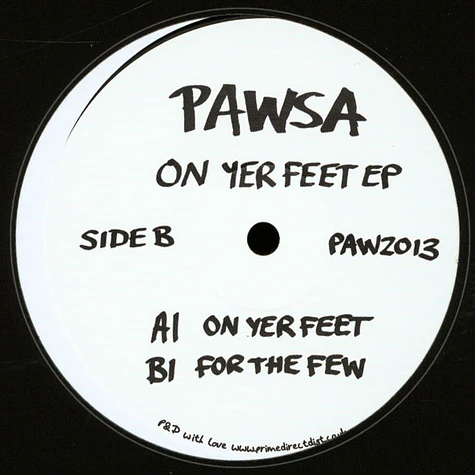 Pawsa - On Yer Feet EP