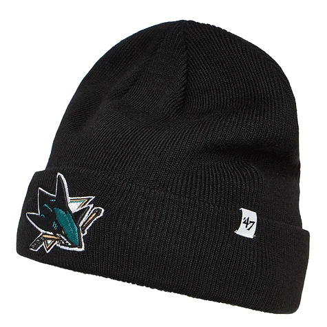 47 Brand - NHL San Jose Sharks '47 Cuff Knit Beanie