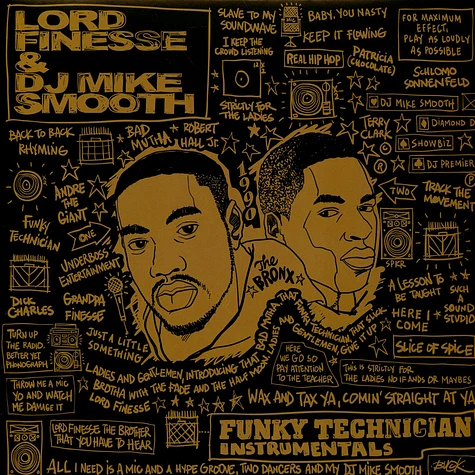 Lord Finesse & DJ Mike Smooth - Funky Technician Instrumentals