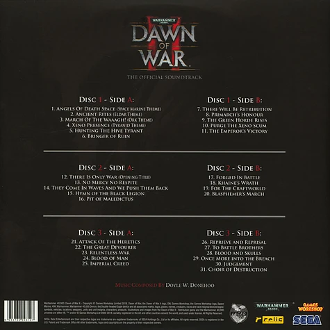 Doyle W. Donehoo - OST Warhammer 40.000: Dawn Of War II