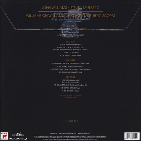 John Williams & Steven Spielberg - Williams On Williams: The Classic Spielberg Scores Colored Vinyl Edition