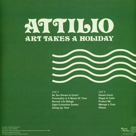 Attilio - Art Takes A Holiday