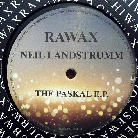 Neil Landstrumm - The Paskal E.P.
