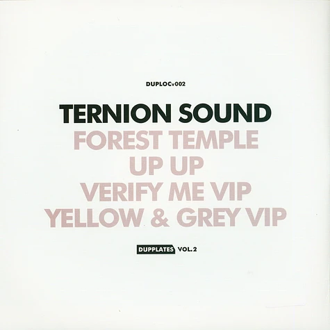 Ternion Sound - Dupplates Volume 2