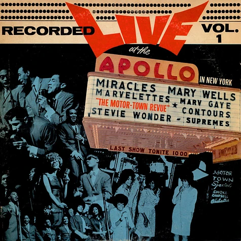 V.A. - The Motor-Town Revue Vol. 1 - Recorded Live At The Apollo