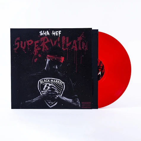 Sha Hef - Super Villain Red Transparent Vinyl Edition