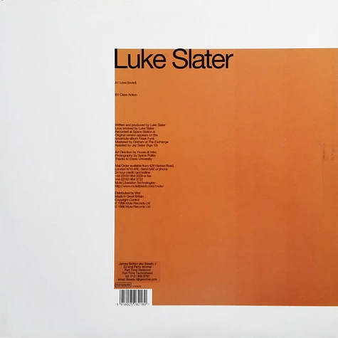 Luke Slater - Love (Loved)