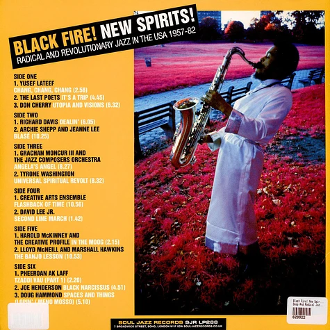 V.A. - Black Fire! New Spirits! Radical And Revolutionary Jazz In The U.S.A. 1957 - 1982