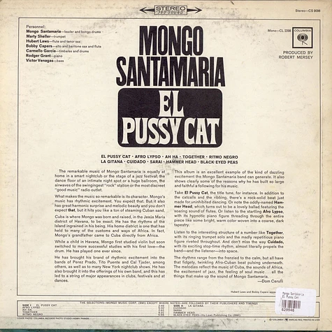Mongo Santamaria - El Pussy Cat
