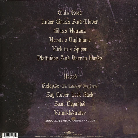 Children Of Bodom - Hexed Black Vinyl Edition