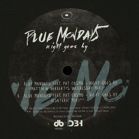 Blue Mondays - Night Goes By