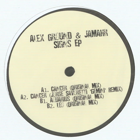 Alex Ground & Jamahr - Signs EP