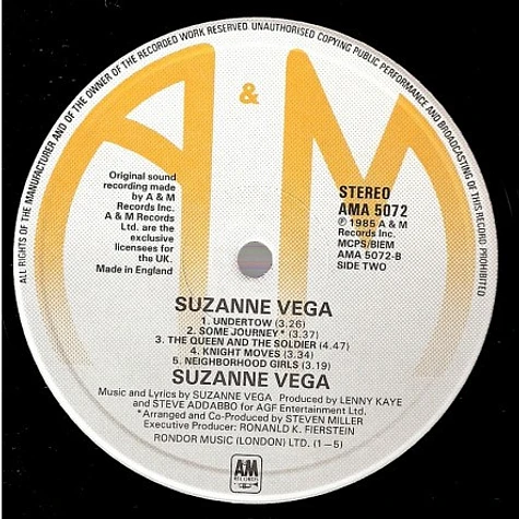 Suzanne Vega - Suzanne Vega