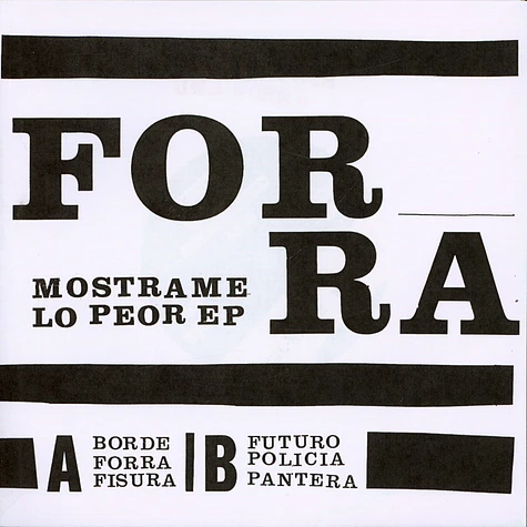 Forra - Mostrame Lo Peor