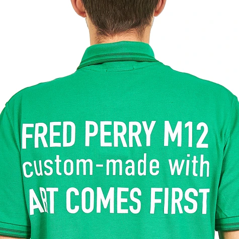 Fred Perry x Art Comes First - Embroidered Fred Perry Shirt