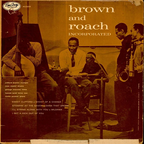 Clifford Brown And Max Roach - Brown And Roach Incorporated