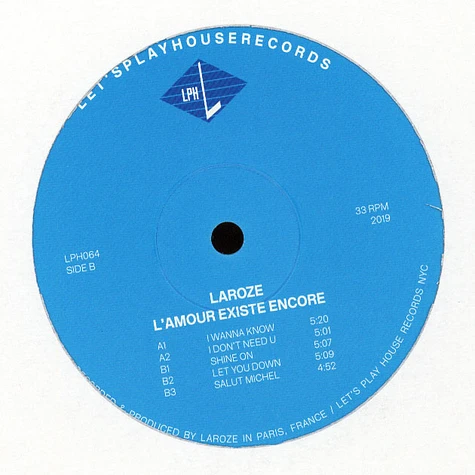 Laroze - L'Amour Existe Encore