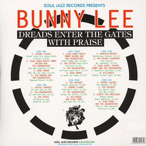 Bunny Lee - Dreads Enter The Gates With Praise: The Mighty Striker Shoots The Hits!