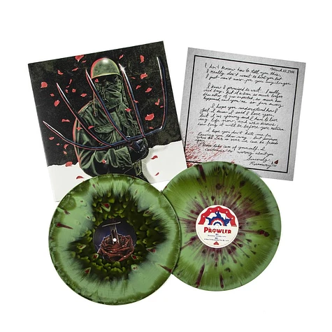 Richard Einhorn - OST The Prowler Army Green Swirl Rose Petal Red Splatter Vinyl Edition