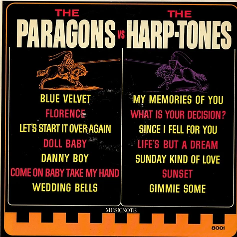 The Paragons , The Harptones - The Paragons Vs. The Harp-Tones