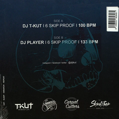 DJ T-Kut & DJ Player - Wax Cutters White Vinyl Edition