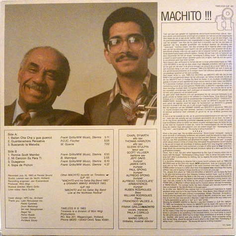 Machito And His Salsa Big Band - Machito!!!