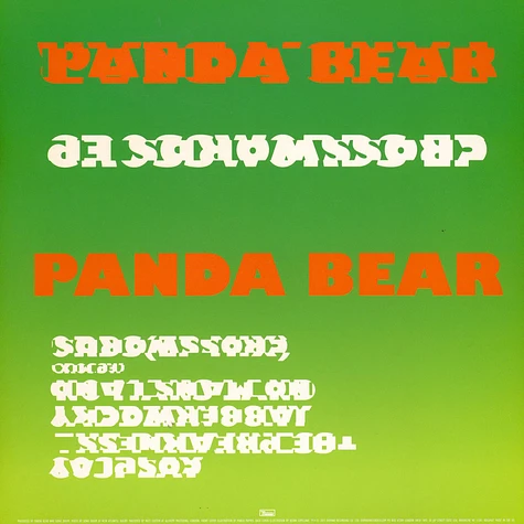 Panda Bear - Crosswords EP