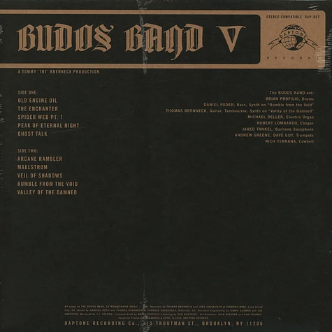 Budos Band - V Black Vinyl Edition