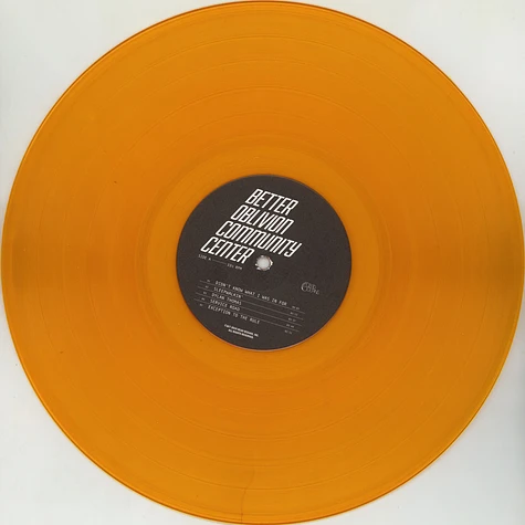 Better Oblivion Community Center (Conor Oberst & Phoebe Bridgers) - Better Oblivion Community Center Orange Vinyl Edition