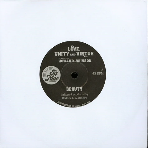 Love, Unity And Virtue - Let Love Shine / Beauty