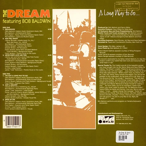 The Dream Featuring Bob Baldwin - A Long Way To Go