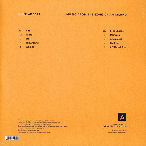 Luke Abbott - Music From The Edge Of An Island Blue Vinyl Edition
