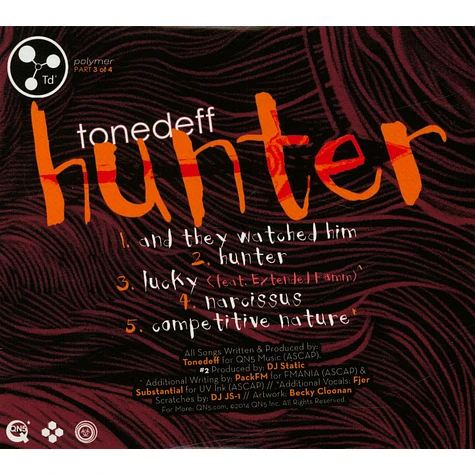 Tonedeff - Polymer Polydisc Lite Part 3 - Hunter EP