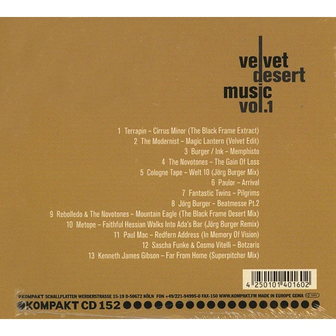 V.A. - Velvet Desert Music Volume 1