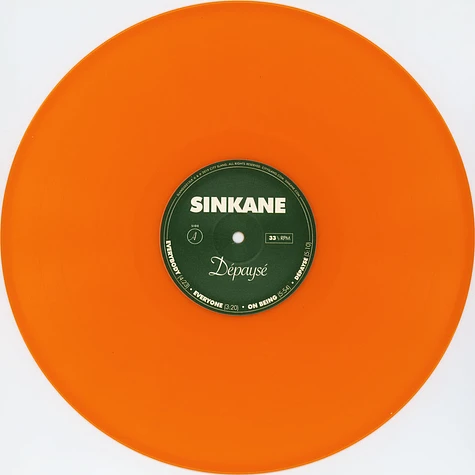 Sinkane - Depayse Orange Vinyl Edition