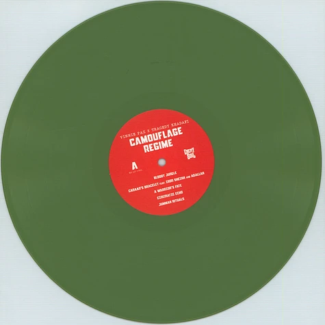 Vinnie Paz X Tragedy Khadafi - Camouflage Regime Green Vinyl Edition