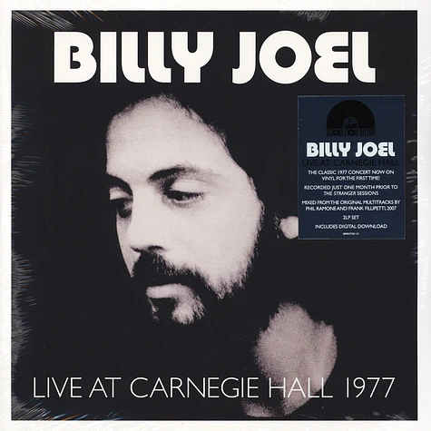 Billy Joel - Live At Carnegie Hall 1977 Record Store Day 2019 Edition