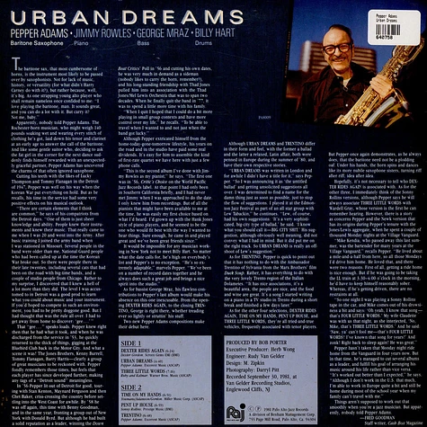 Pepper Adams - Urban Dreams