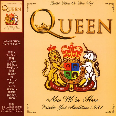 Queen - Killer Queens - Estadio Jose Amalfitani 1981 Part 2 Clear Vinyl Edition