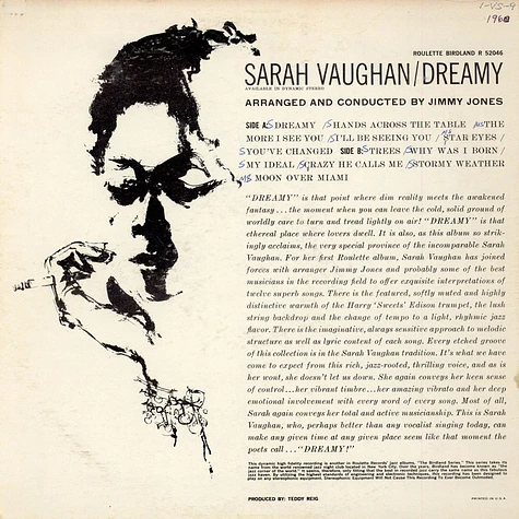 Sarah Vaughan - Dreamy