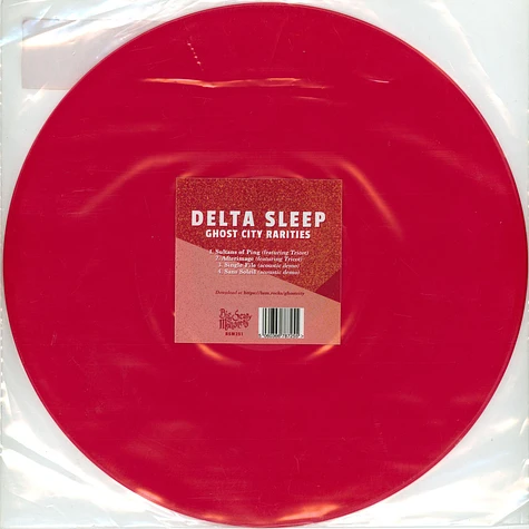 Delta Sleep - Ghost City Rarities Ep Pink Vinyl Record Store Day 2019 Edition