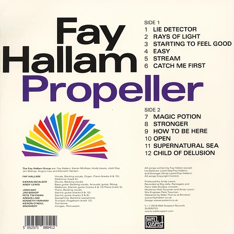 Fay Hallam - Propeller Record Store Day 2019 Edition