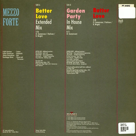 Mezzoforte - Better Love