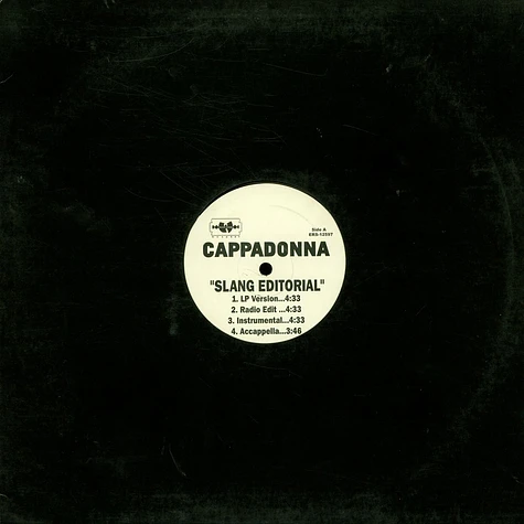 Cappadonna - Slang Editorial / The Pillage
