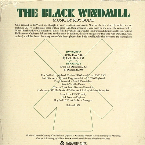 Roy Budd - OST The Black Windmill