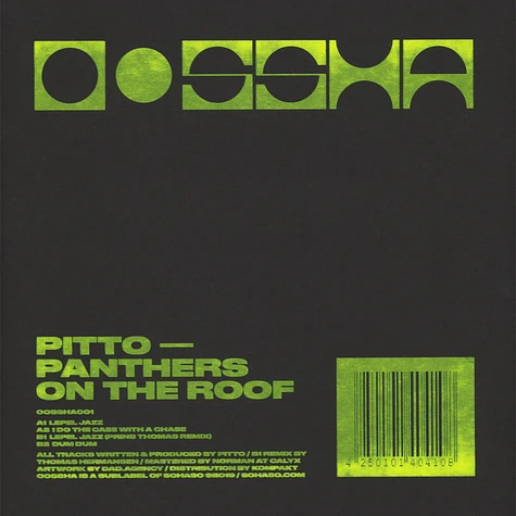 Pitto - Panthers On The Roof EP