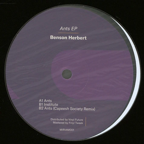 Benson Herbert - Ants EP
