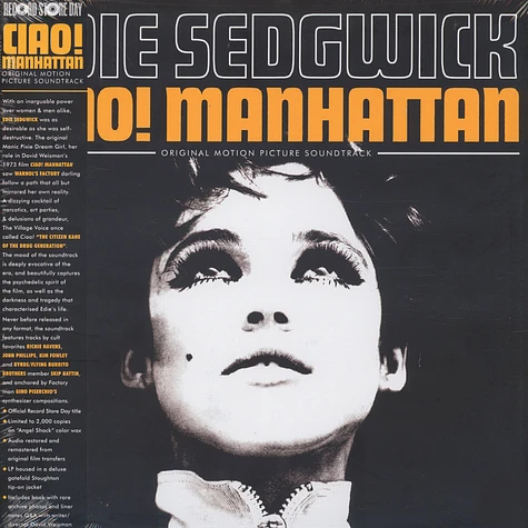 Edie Sedgwick - OST Ciao! Manhattan Angel Shock Color Wax