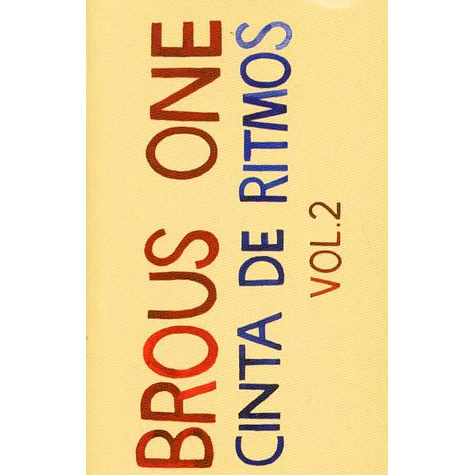 Brous One - Cinta De Ritmos Vol. 2