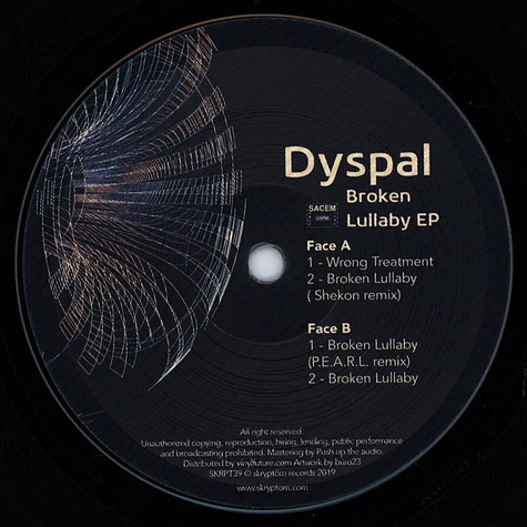 Dyspal - Broken Lullaby EP